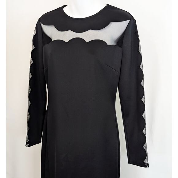 Ted Baker 3 Dress Black Serenity Bodycon Cocktail Misses Size US 8 - Picture 3 of 7